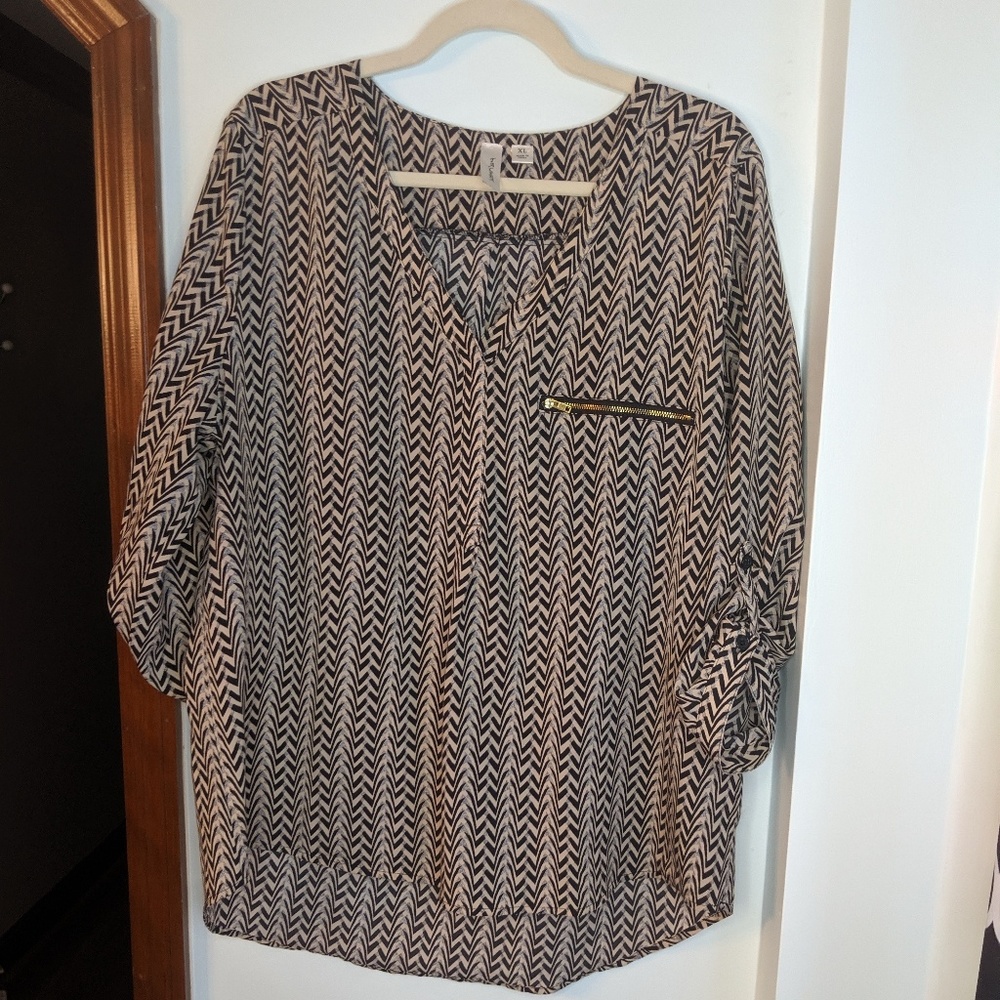 Chevron Blouse